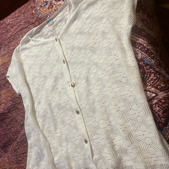Cove Tops - **Cove Cream Button-Down Women's Shirt* buy 3 marked items for $25